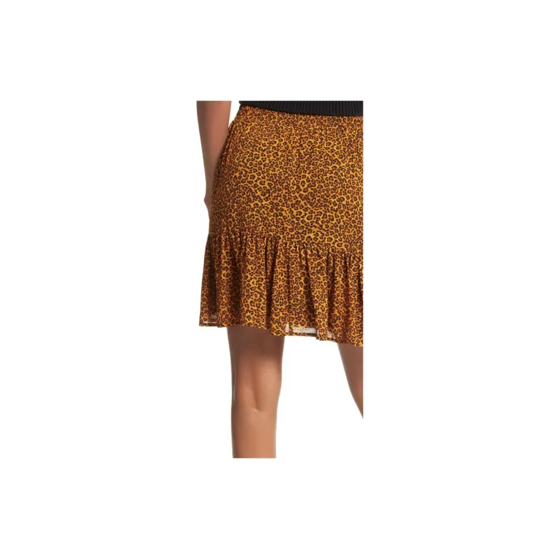 MICHAEL KORS SS23 Casual Short Skirts Women's Yellow-5