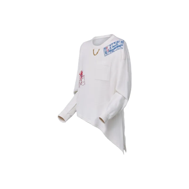 LOUIS VUITTON Travel Stamp Long-Sleeved Top-3