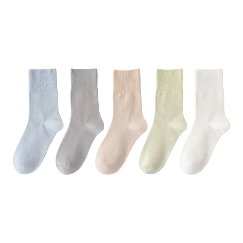 MIIOW Mid Calf Socks Women's Combo Set-19