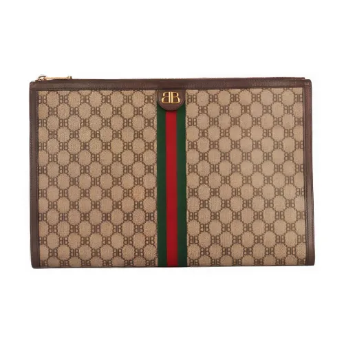 Gucci X Balenciaga The Hacker Project Laptop Pouch Beige