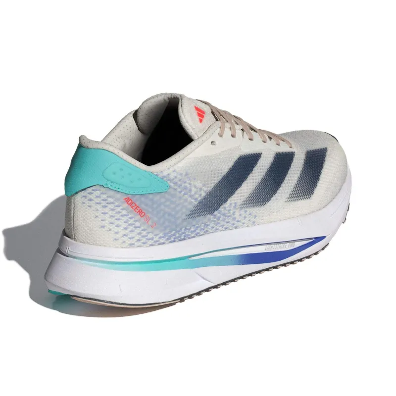 Adidas Adizero SL2 Off White Aurora Ink Flash Aqua Women's-2