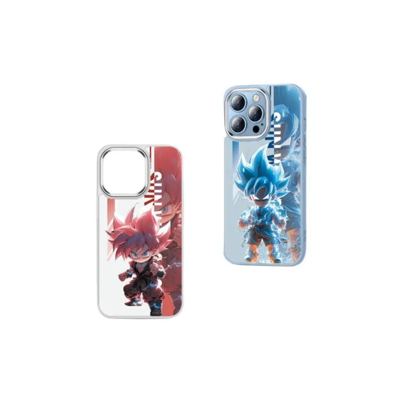 MSMF Glass Material Phone Cases For IPhone11/12/13/14 PLUS/PRO/PROMAX Cartoon-2