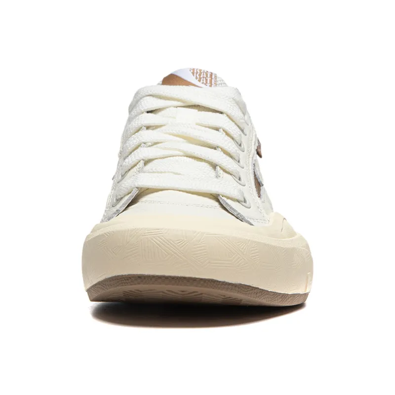 LiNing Non slip Lightweight Low Top Skateboard Shoes Men's Beige Brown-4