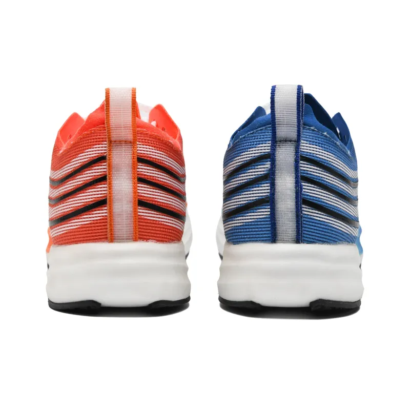 50 Cushioning Anti-Slip And Wear-Resistant Low-Top Running Shoes Unisex Mismatched Color-Frost & Blaze-4
