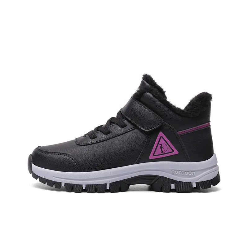 SMDXDMS Anti Slip Cushioning Warm High Top Sprint Running Shoes Unisex-58