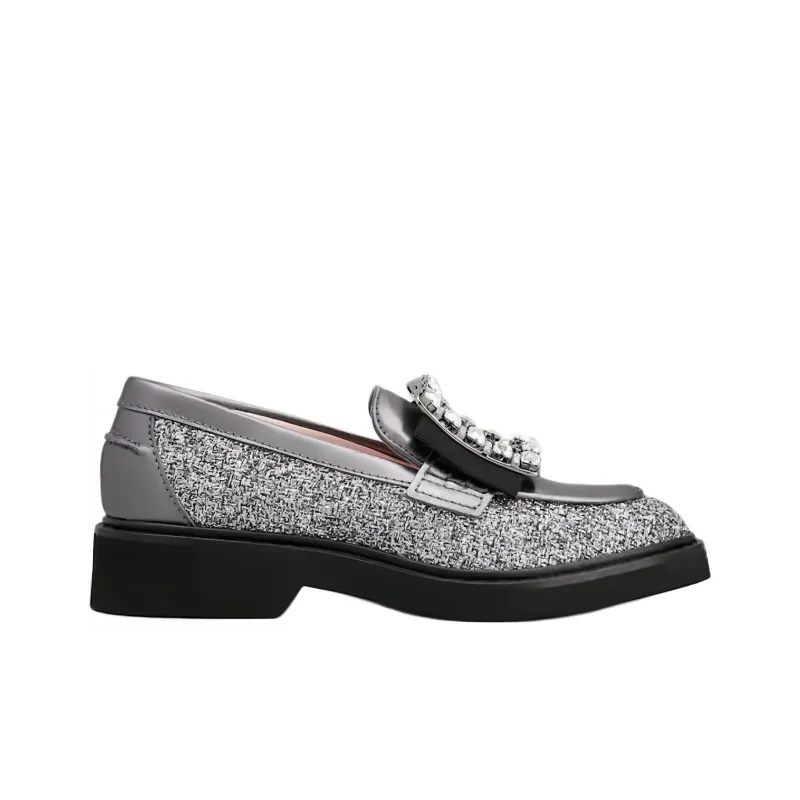 Roger Vivier Viv' Rangers Embellished Loafers Women's-1