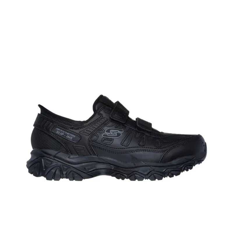 Skechers After Burn Anti-Slip Wear-Resistant Low-Top Outdoor Shoes Men's Black-1