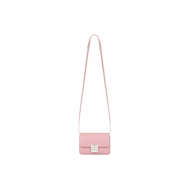 GIVENCHY 4G Cow Leather Shoulder Bag Crossbody Bag Small Size Women's Soft Pink-1