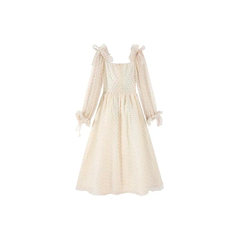CARIEDO Long Sleeved Dress Women's-3