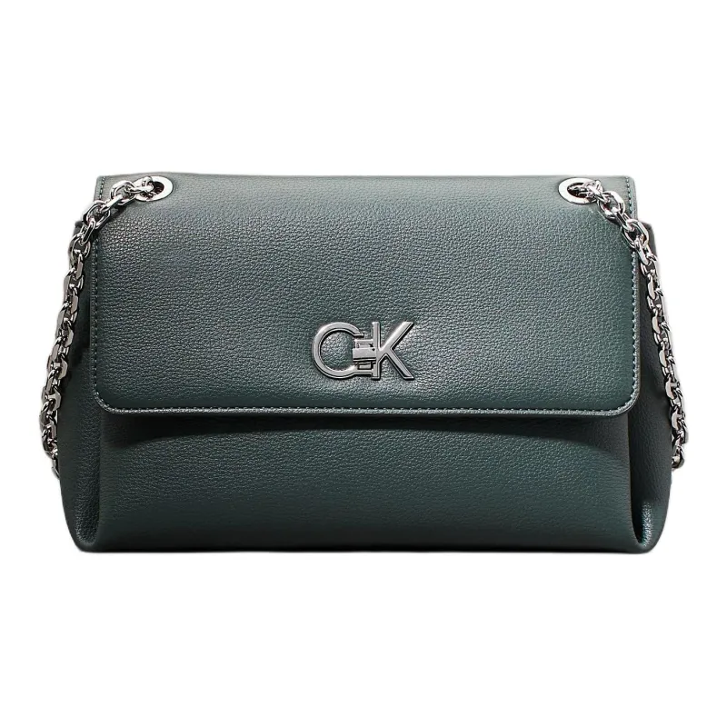 CALVIN KLEIN Artificial Leather Shoulder Bag Crossbody Bag Women's Palm Green-0
