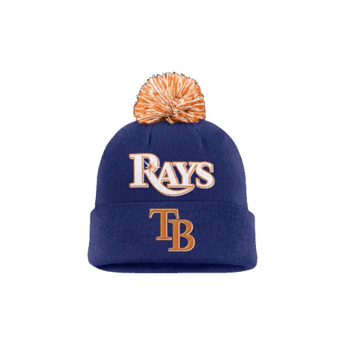 Nike Tampa Bay Rays Peak Men's Nike Mlb Cuffed Pom Beanie