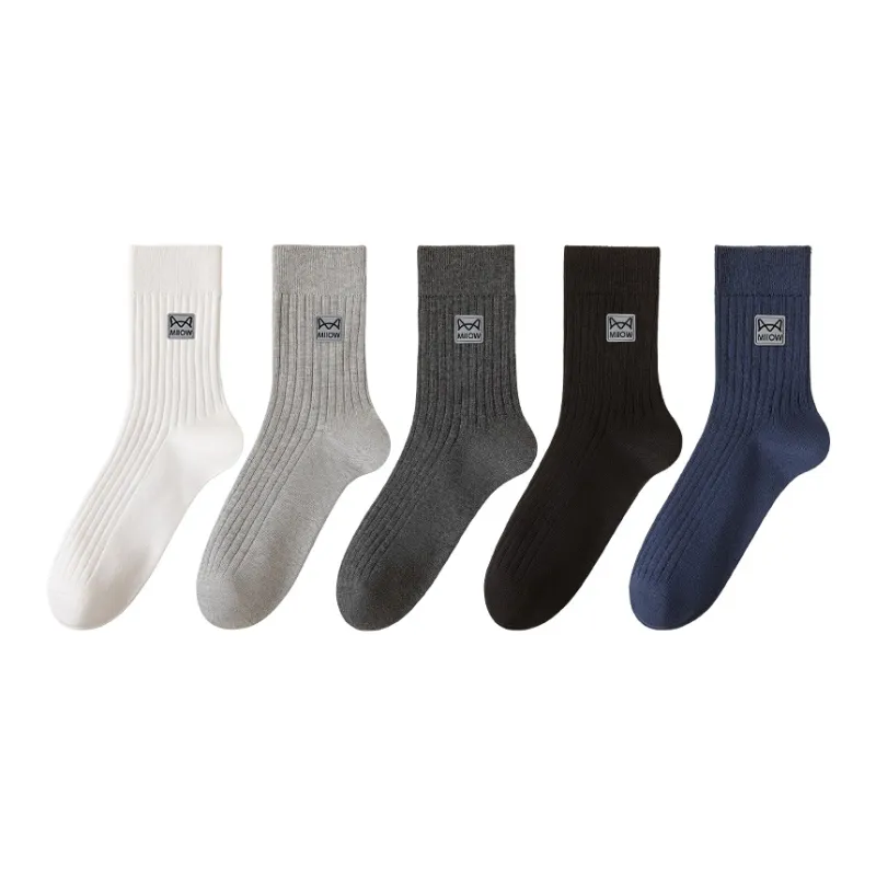 MIIOW Mid Calf Socks Men's Combo Set-21