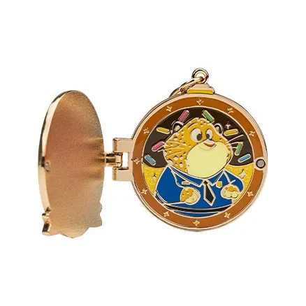 POP MART Zootopia Double Layer Metal Badge Photo Frame Pendant Blind Box Products Single Mystery Box/Full Box 4 Pcs-5