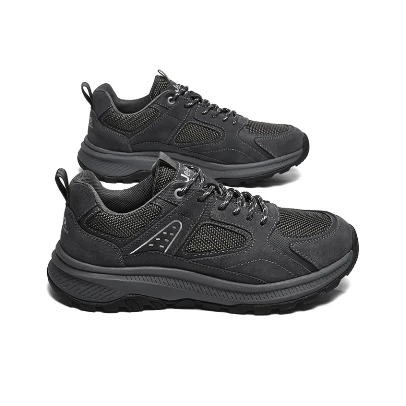 Jeep Sports Soft Sole Anti-Slip And Wear-Resistant Coverage Low-Top Trekking Shoes Men's-8