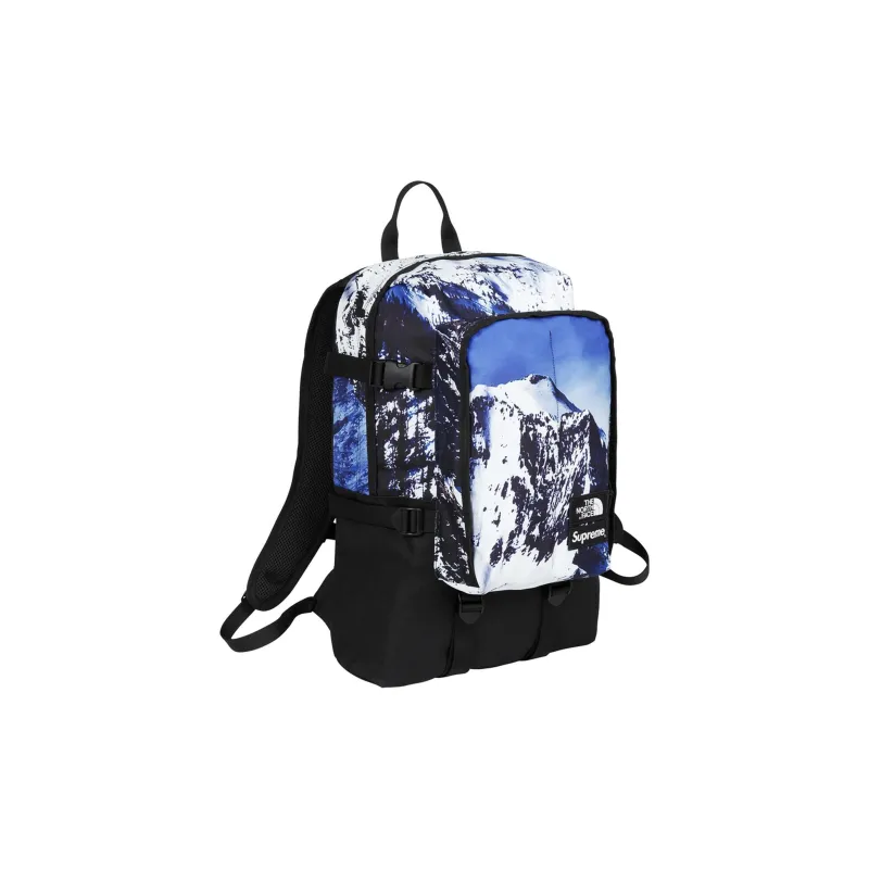 Supreme The North Face Mountain Expedition Backpack TNF The North Face Collaboration FW17 Nylon Backpack Unisex Black-1