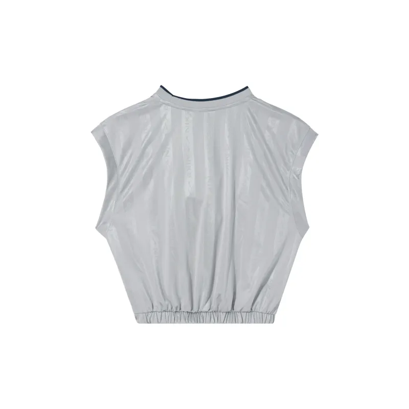 Nike T Shirt Women's Light Iron Ore Gray-1