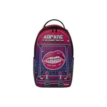 SPRAYGROUND Artificial Leather Backpack Unisex Red
