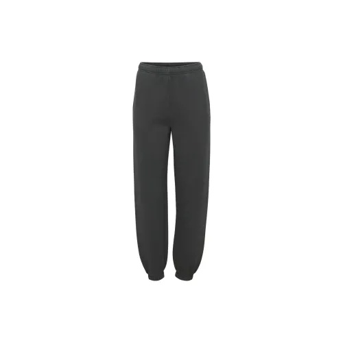 ARITZIA Knitted Sweatpants Women's Faded Black