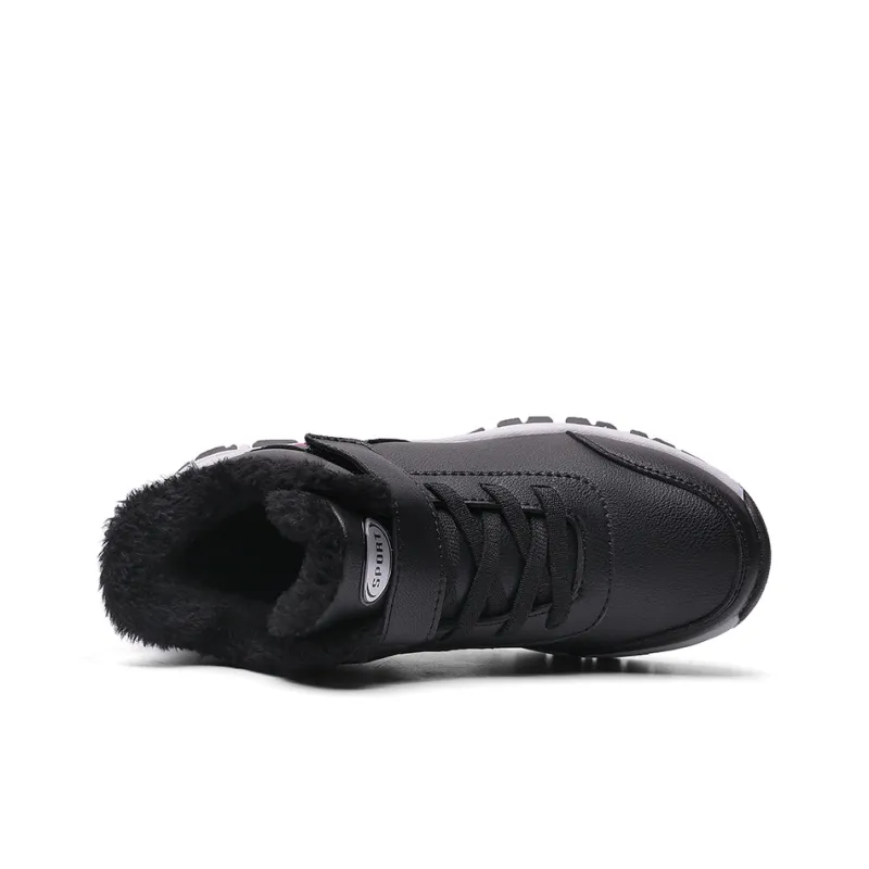 SMDXDMS Anti Slip Cushioning Warm High Top Sprint Running Shoes Unisex-61