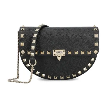 Valentino Garavani Rockstud Foldover Top Crossbody Bag