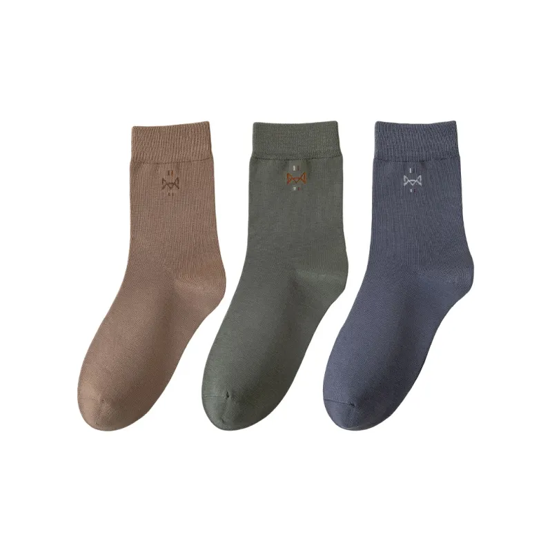 MIIOW Mid Calf Socks Men's Combo Set-3