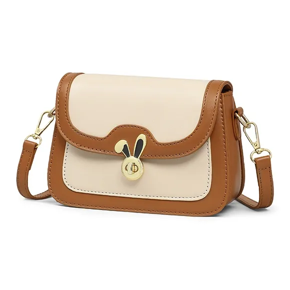 Millies Crossbody Bags White & Khaki-3