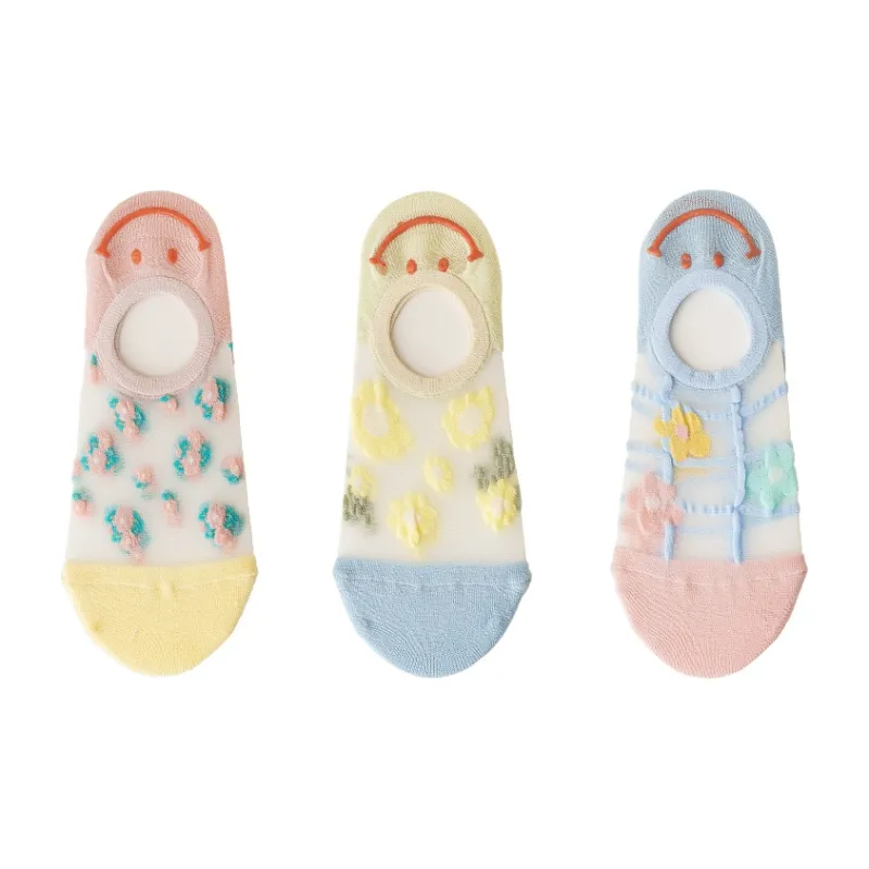 MIIOW No Show Socks Women's Combo Set-15