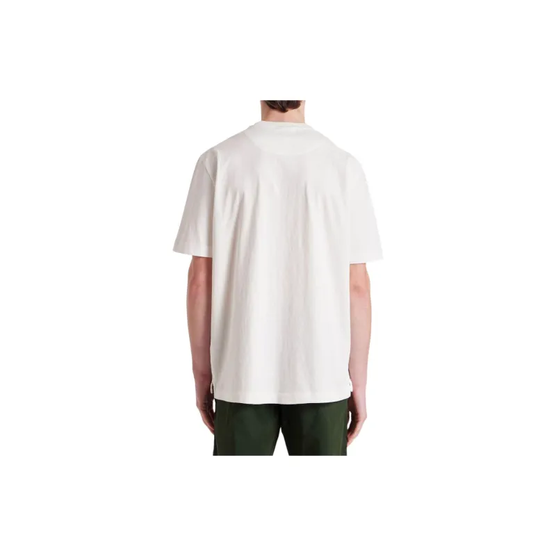 Paul Smith Logo embroidered Organic cotton T shirt-2