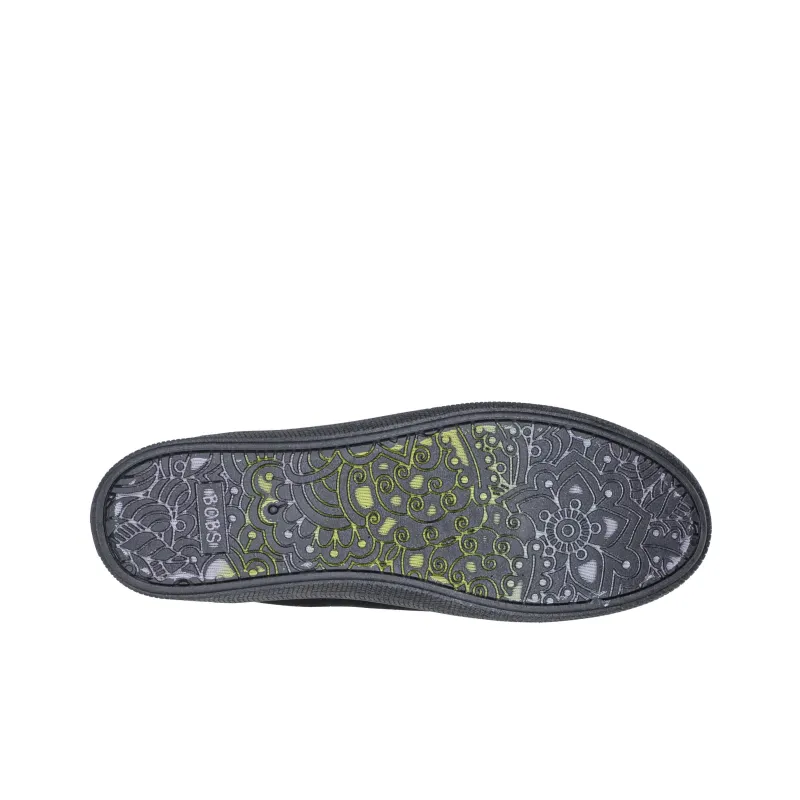 Skechers BOBS B EXTRA CUTE Anti-Slip Wear-Resistant Low-Top Canvas Shoes Women's Black-4