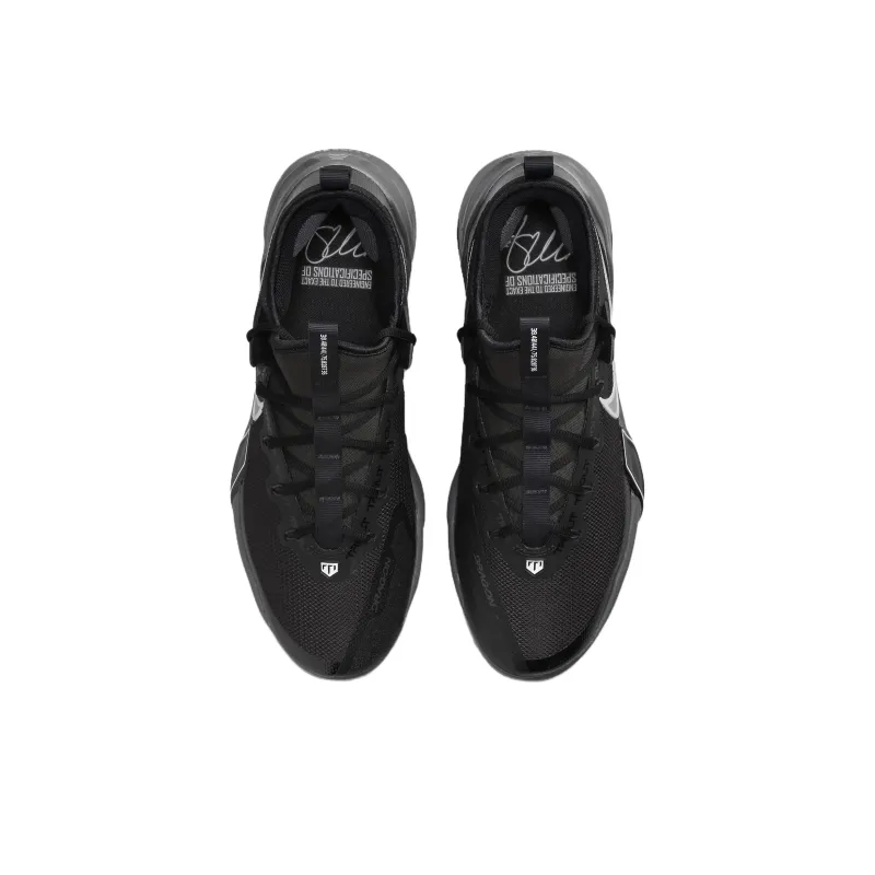 Nike Force Zoom Trout 9 Elite Black Anthracite White Metallic Silver-3
