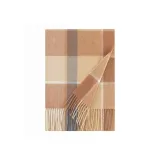 Beige Brown Plaid