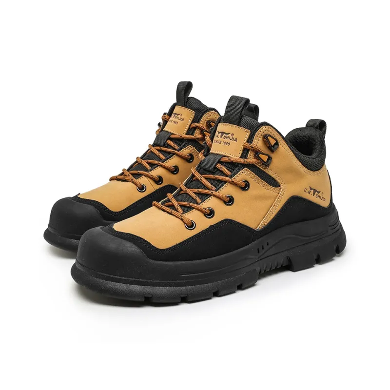G.N.SHIJIA Wear Resistant Lightweight Height Increasing Coverage Low Top Casual Shoes Men's-7