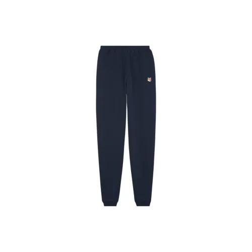 Maison Kitsune Casual Pants Women's Ink Blue