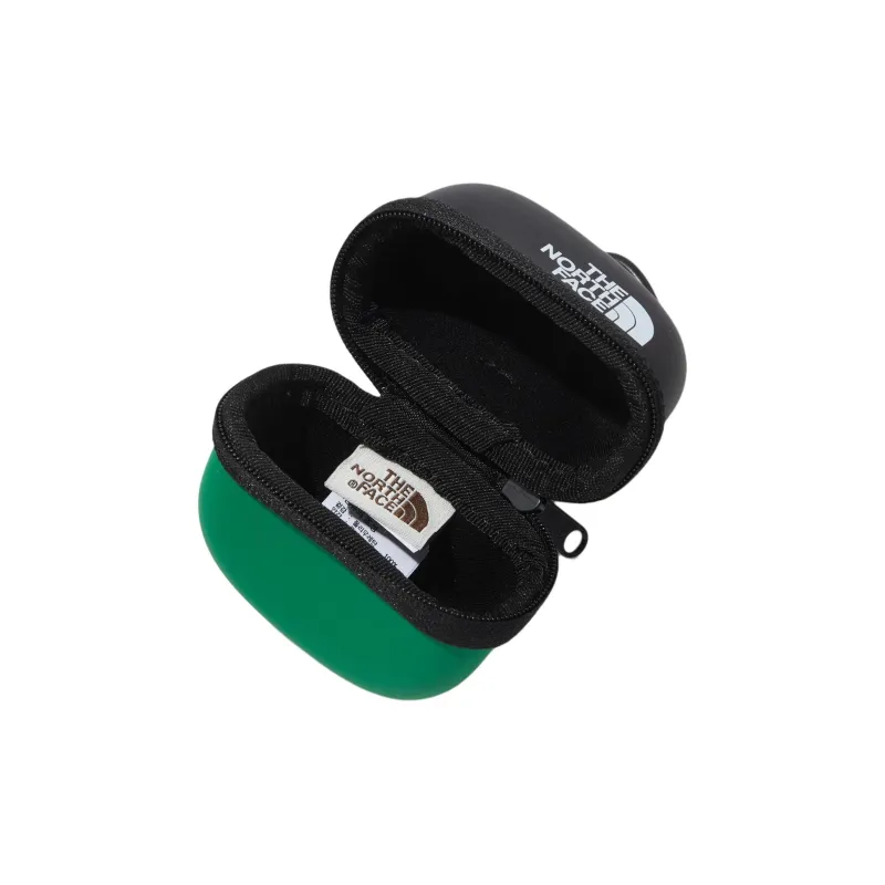 THE NORTH FACE Nuptse Polyurethane Earphone Case Unisex Green-2