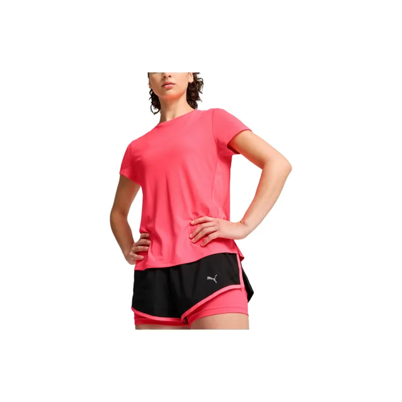 Columbia T Shirt Women's Sunset Red-2