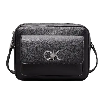 CALVIN KLEIN Polyurethane Shoulder Bag Crossbody Bag Women's Black