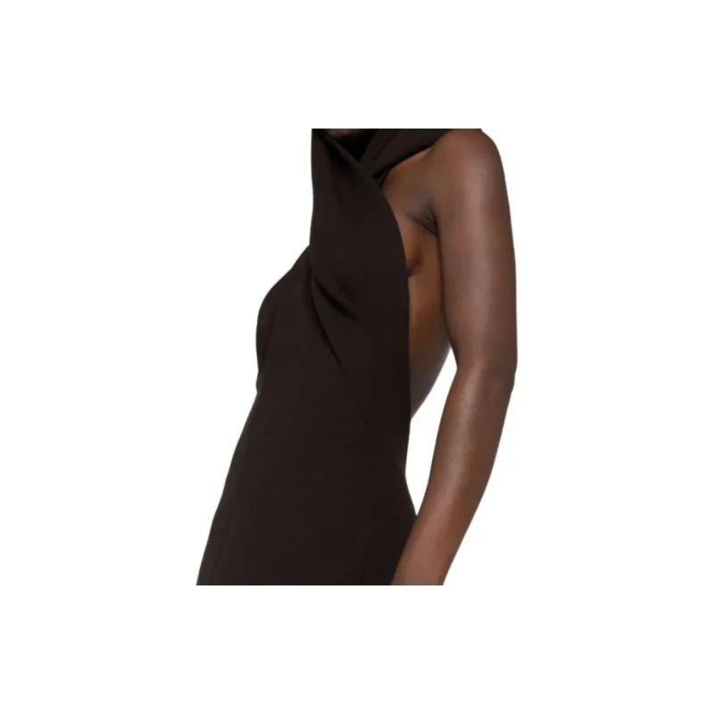 SAINT LAURENT Hooded Maxi Dress-1