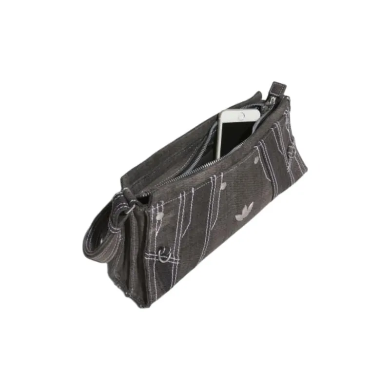 Adidas Originals Polyester One Shoulder Handbags Regular Women's Black-4