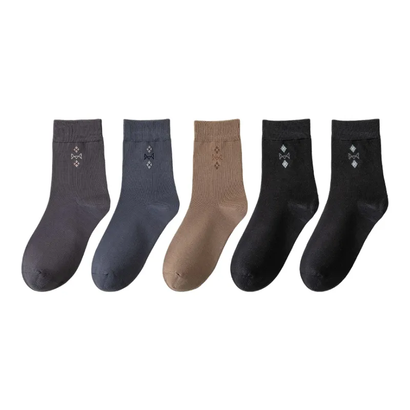 MIIOW Mid Calf Socks Men's Combo Set-16