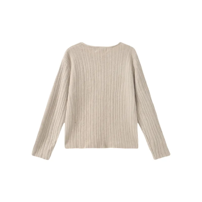 Princess Berdele Knitwear Women's Oat-1