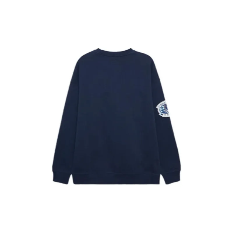 New Era FW24 Sweatshirt Unisex Navy Blue-1