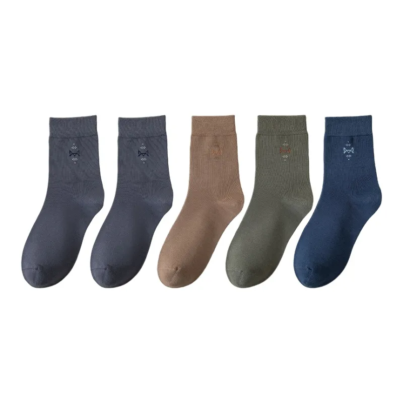 MIIOW Mid Calf Socks Men's Combo Set-19