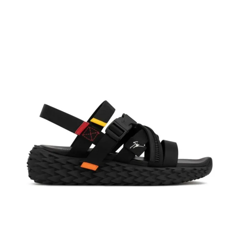 Giuseppe Zanotti/GZ Urchin Beach Sandals Women's Black-1
