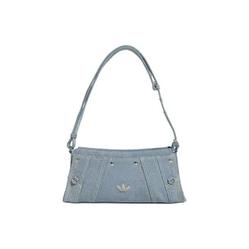 Adidas Originals Polyester Handbag Regular Women's Denim Blue