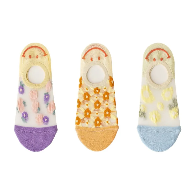 MIIOW No Show Socks Women's Combo Set-0