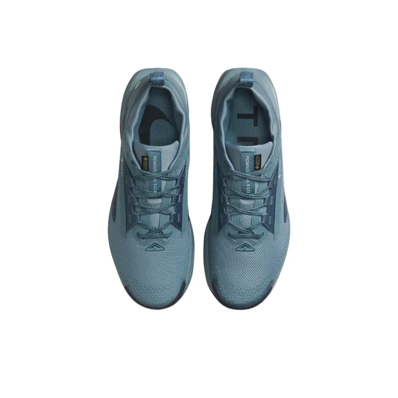Nike React Pegasus Trail 5 Gore Tex Smokey Blue Light Silver Armory Navy-3