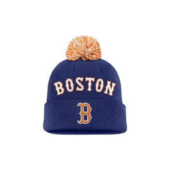 Nike Boston Red Sox Peak Men's Nike Mlb Cuffed Pom Beanie