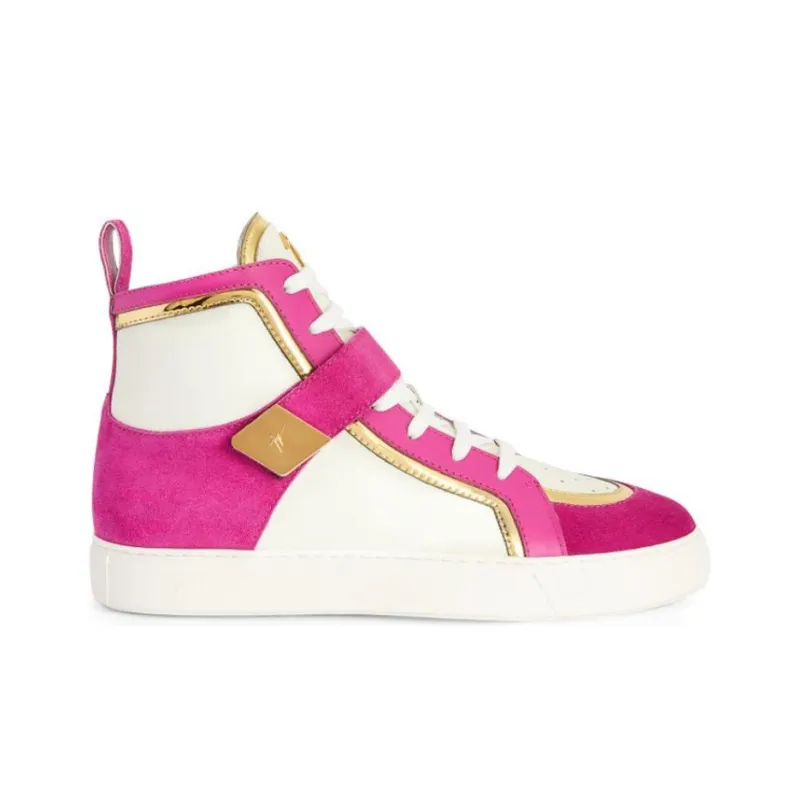 Giuseppe Zanotti Zenas High top Panelled Sneakers Women's-4