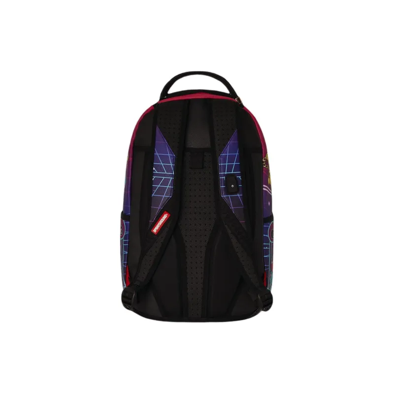 SPRAYGROUND Artificial Leather Backpack Unisex Red-5