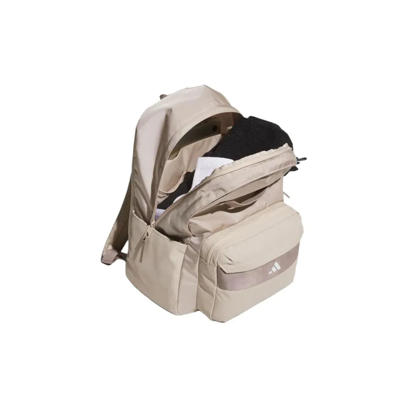Adidas Polyester Backpack Medium Size Unisex Light Brown-3